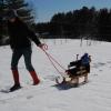 Sledding with Mommy